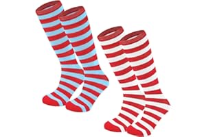 Century Star Kids Soccer Socks Striped Cotton Atheleticl Baseball Softbal Socks Toddler Youth Knee High Sock for Boys Girls