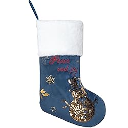 BHD BEAUTY 6 Color Embroidery Christmas Stockings