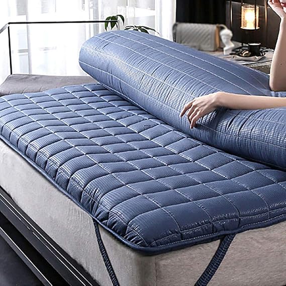 Futón Japonés Tradicional Plegable - Colchón De Algodón 90x200 Cm, Transpirable, Para Suelo O Cama (Color Rosa)