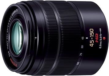 Amazon Com Panasonic Lumix G Vario 45 150mm F4 0 5 6 Asph Mega O I S H Fs K Lens International Model Camera Lenses Camera Photo