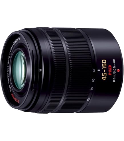 【美品】 LUMIX ルミックス H-FS45150 45-150mm Amazon.com : Panasonic Lumix G Vario 45-150mm f/4.0-5.6 ASPH