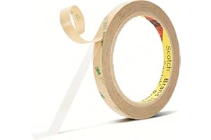 Double Sided Tape Heavy Duty, 0.39" × 36 Ft Clear Ultra Thin High Strength Automotive Mounting, Waterproof for Car Trim, Mirr