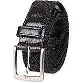 DOCKERS mens Casual Braided Belt