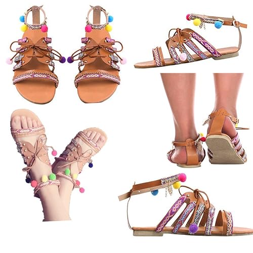 pom pom sandals amazon