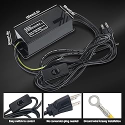 YaeCCC 10KV 30mA Power Supply for Glass Neon Sign
