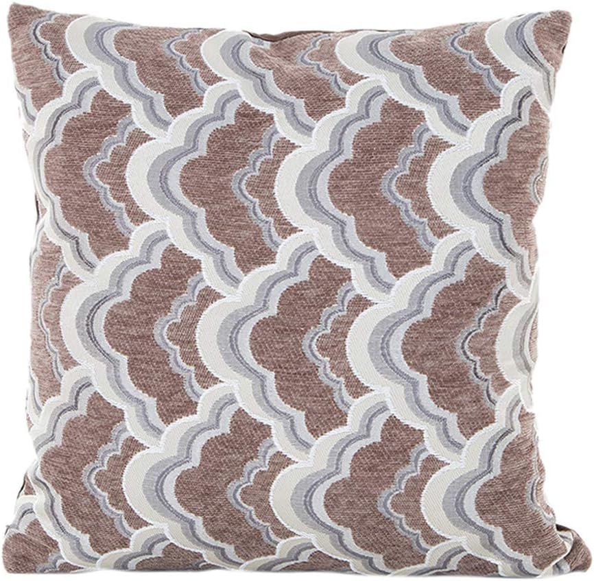 Fxbar,Fashion Throw Pillow Case Vintage Geometric Patterns Cushion Cover Simple Sofa Bed Pillow Encasement(K)