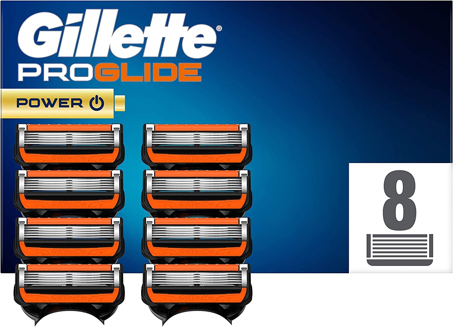 Gillette Fusion5 ProGlide Power Razor Blades For Men