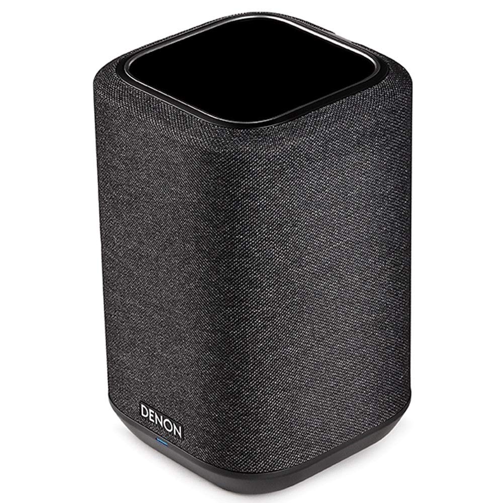 Altavoz inteligente inalámbrico Denon Home 150: diseño compacto, Wi-Fi y Bluetooth, HEOS integrado, Alexa integrado, Siri y AirPlay 2, Spotify Connect, soporte para varias habitaciones, negro