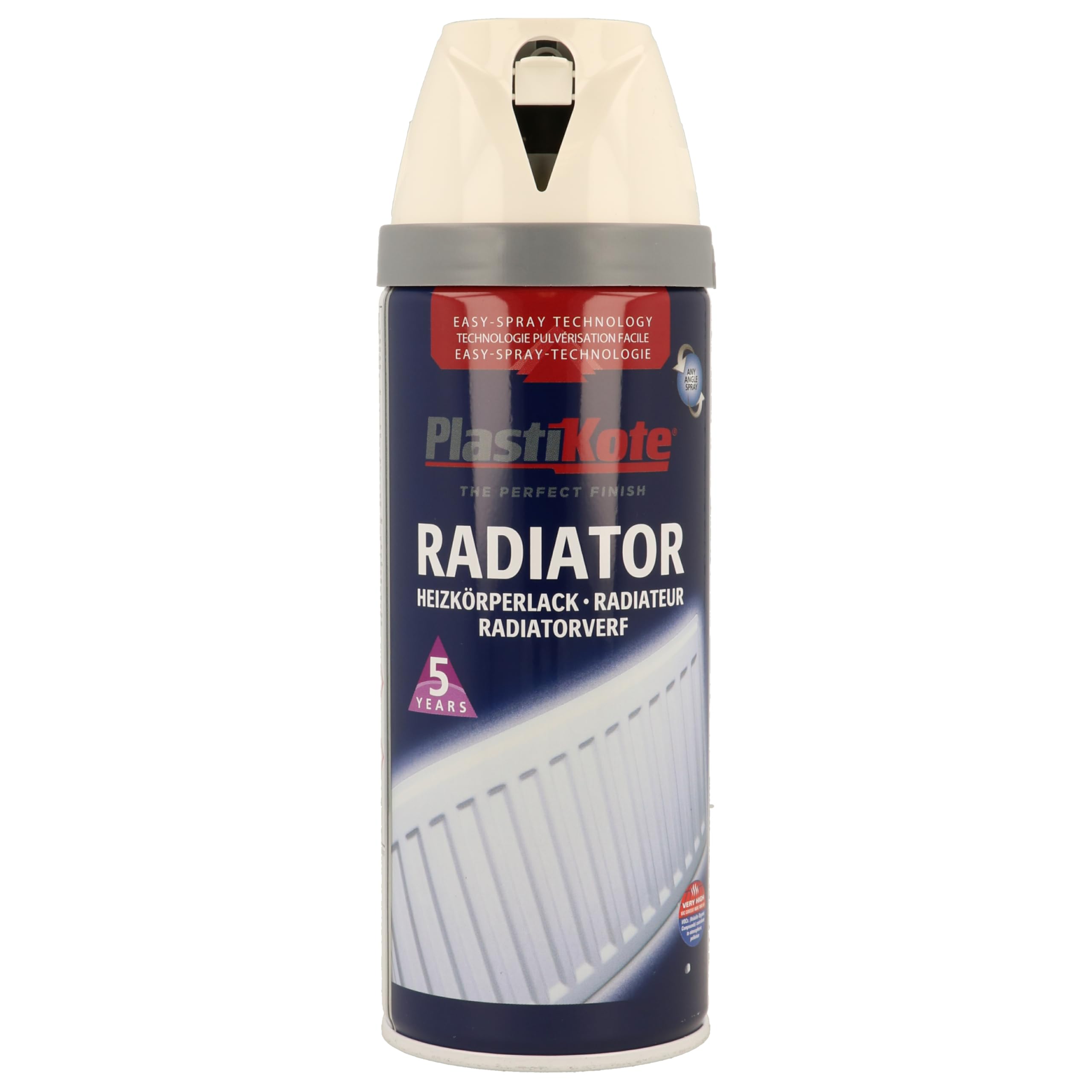 Plasti-kote 26100 400ml Radiator Gloss - White