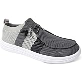 Lamo Footwear Men's Michael Casual Shoes Moc Toe Grey 13 D(M) US