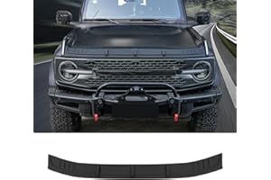 Maxzina Hood Protector Compatible with 2021-2025 2026 Ford Bronco (Not for Bronco Sport) Hood Shield TPE Hood Deflector Hood 