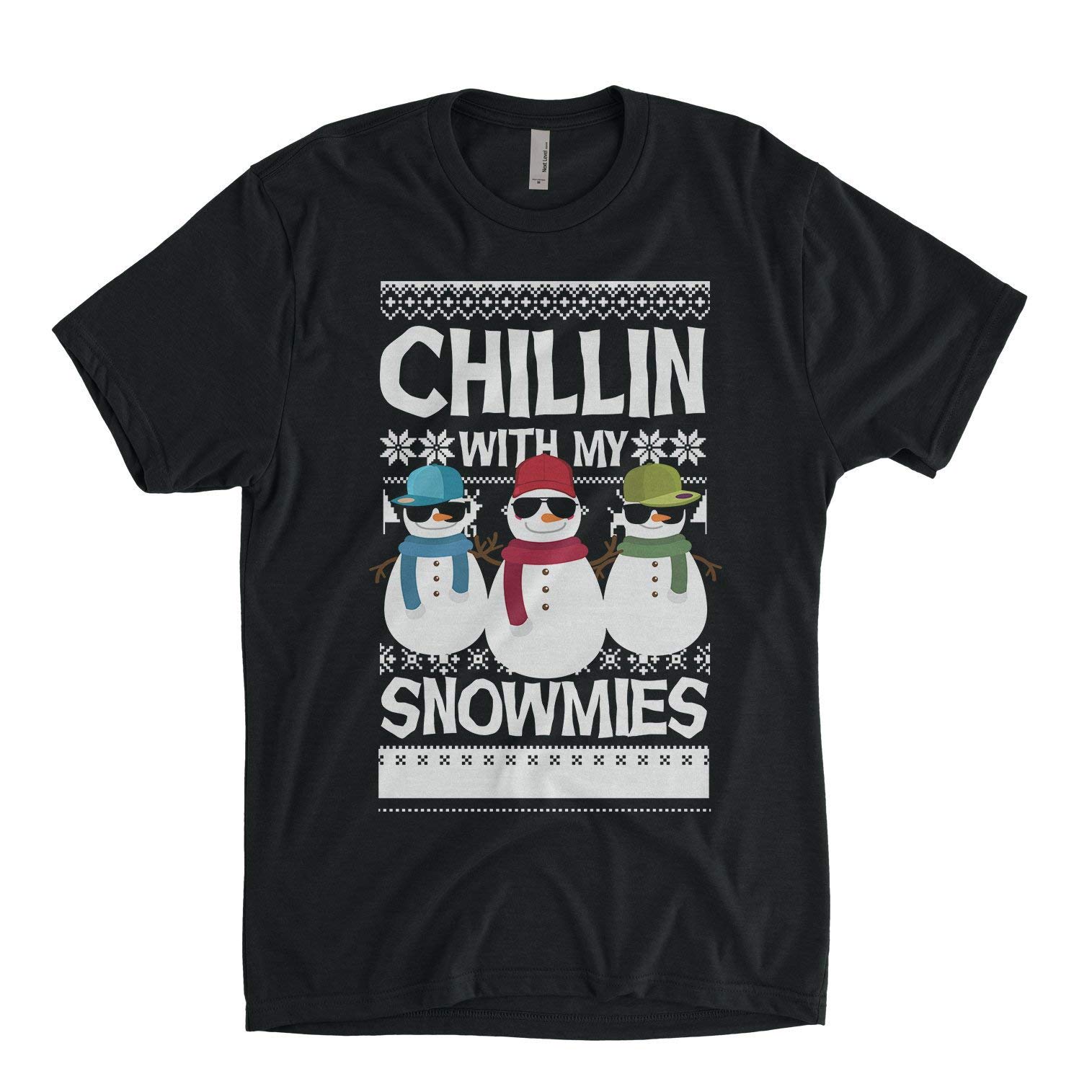Chillin With My Snowmies Christmas Holiday Spiri Gift For Adult, Chirldren, Family Members On Xmas, Christmas Holiday T Shirt