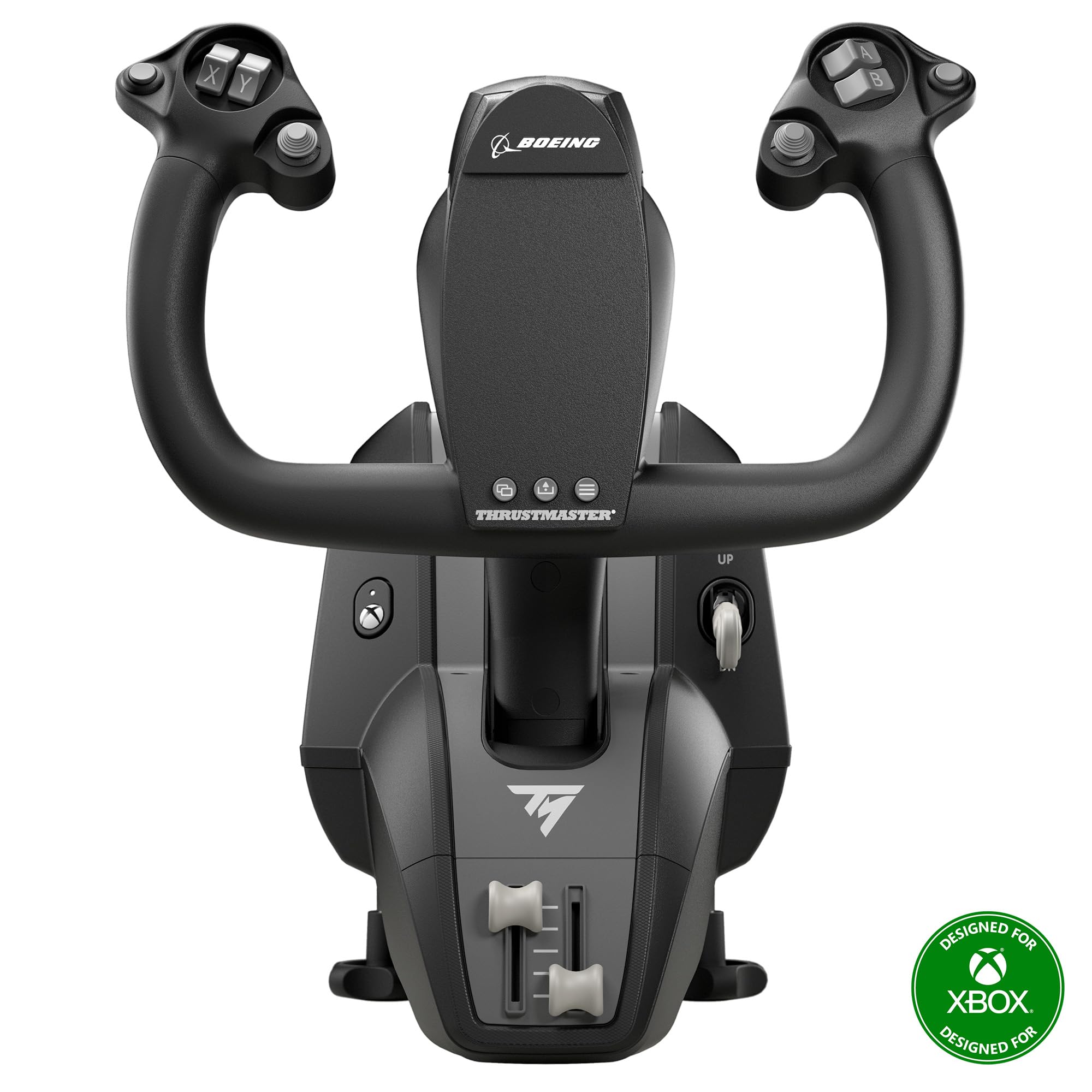 Photo 1 of (3/22/2026 ***FINAL SALE/NO RETURN, SOLD AS PARTS***)  Thrustmaster TCA Yoke Boeing Edition for Xbox Series X|S & PC - Realistic Flight Simulator Controls