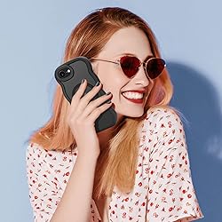 Pepmune for Phone 16e Case, Curly Wavy Frame Hard