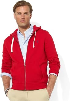 Polo Ralph Lauren Men's Full-Zip Fleece Hoodie