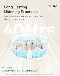 Baseus Bowie MC1 Open Ear Clip-On Earbuds, Adaptive