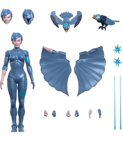 SILVERHAWKS Figurine Ultimates Steelwill Toy Version VAC Metal Super7 0840049884502
