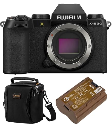 Amazon.com : FUJIFILM X-S20 Mirrorless Camera Body (Black) Photo