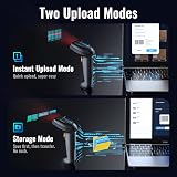 Tera 2D QR Barcode Scanner Wireless USB 2.4G D5100 Black view 4