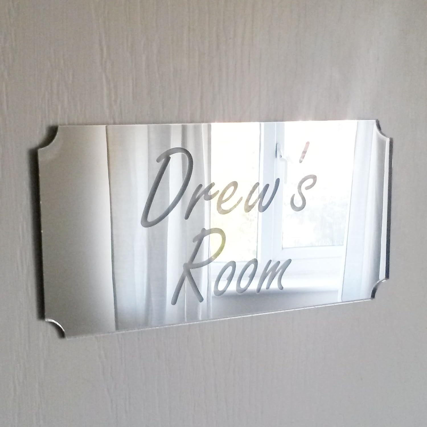 Targa Decorativa In Plastica 'La Strada Per La Montagna' - Regalo Divertente Per Lei, Per Appartamento E Camera Da Letto - 5