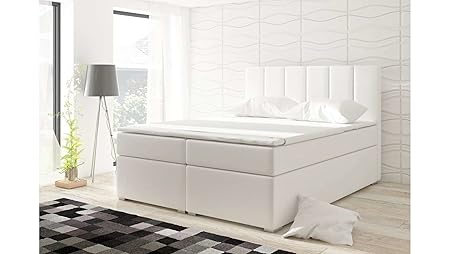 Justhome Bolero - Cama Vispring de matrimonio de piel ...