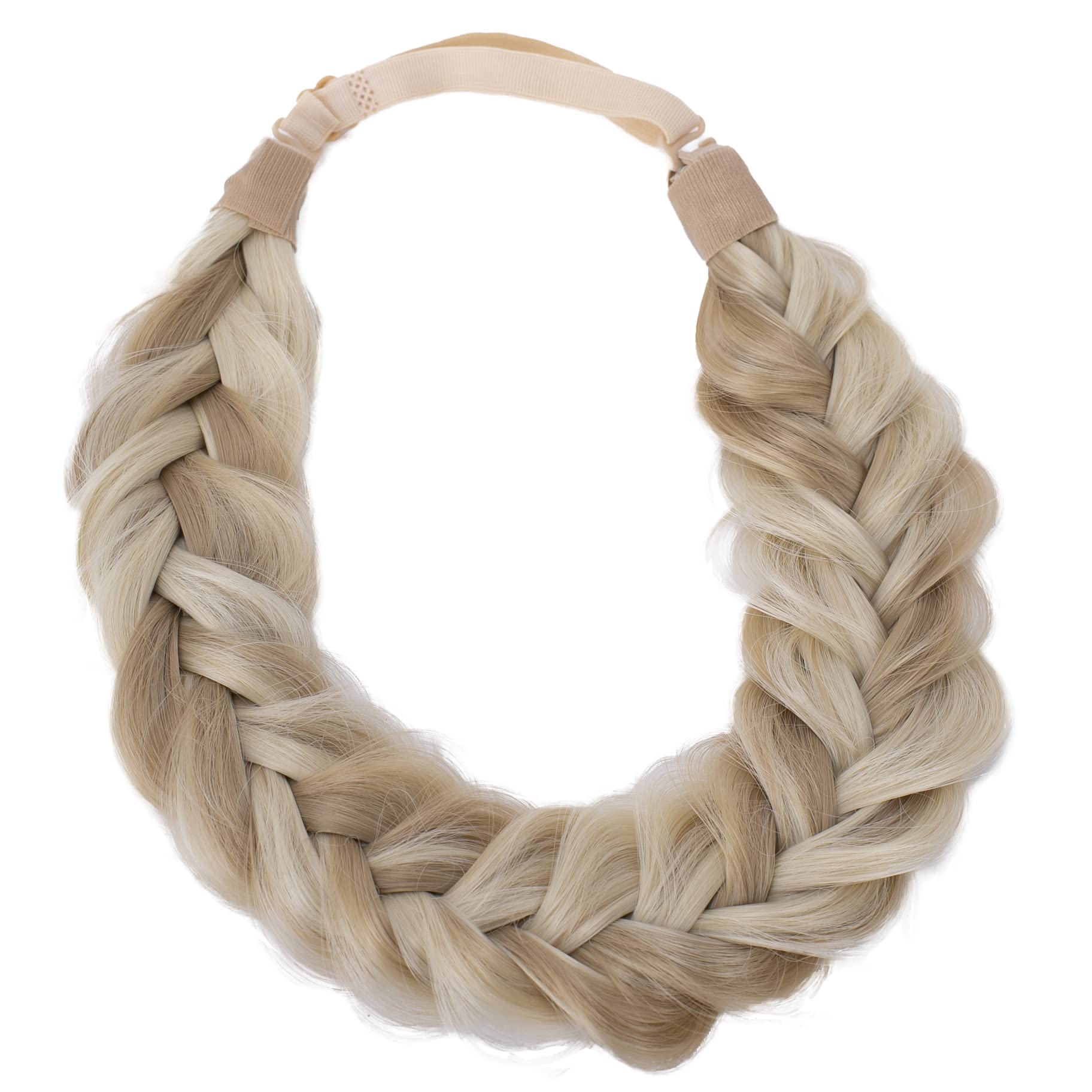 CAISHA Braided Hairpiece Hairband Headband Hair Accessories Light Blonde Highlights HZ210