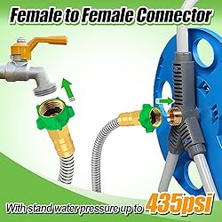 Garden Hose with Female to Female Connector - 25ft