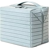 KAUYRDB Large-Capacity Premium Travel Cosmetic Toiletry Bag with Scientific Compartments
