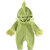 Eadrioss Cute Animal Costume for Toddler Baby Girl Boy Halloween Costume Fuzzy Warm Fall Winter Clothes Halloween Gifts
