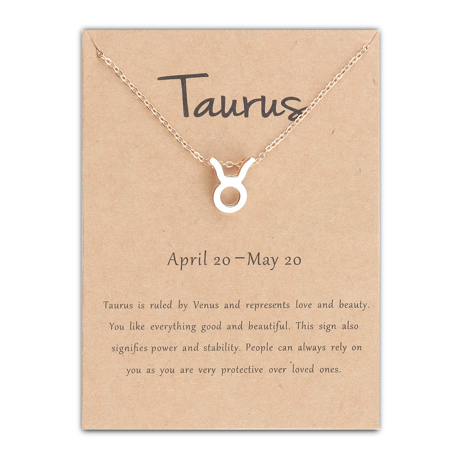 12 Zodiac Constellation Necklace Horoscope Necklace Astrology Jewelry Christmas Birthday Gifts for Girls Women