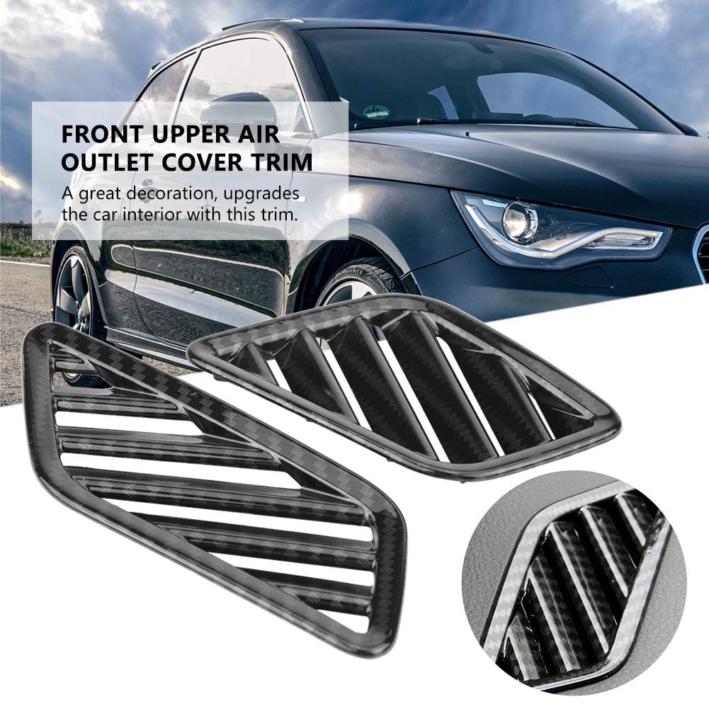 KIMISS Cornice Decorativa In ABS Per Pulsante Freno A Mano Elettronico Auto (Compatibile 2016-2018) - Colore P, 12x6 Cm - 2