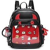 CHERRY SAUCE Halloween Purse Terror Sling Ita Bag Crossbody Bags PU Leather Backpack Shoulder Bag