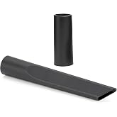 Shop-Vac 9199600 1.5 Inch Crevice Tool, Includes 1.25 Inch Adapter, Durable Polypropylene, Tight Spaces, (1-Pack)