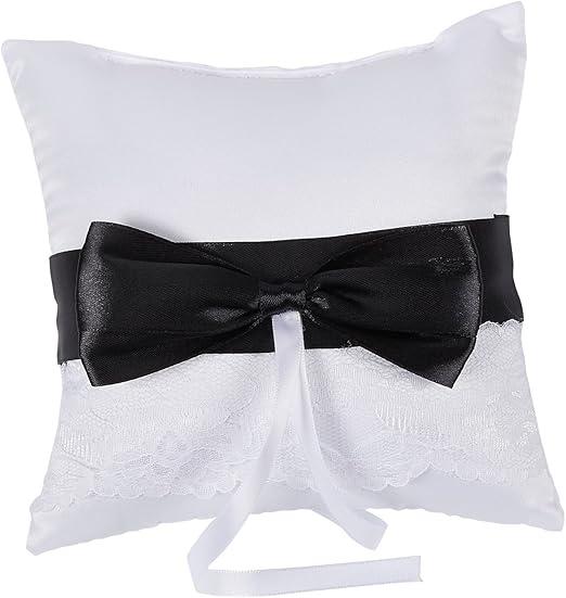 Amazon Com Juvale Ring Bearer Pillow Wedding Ring Cushion