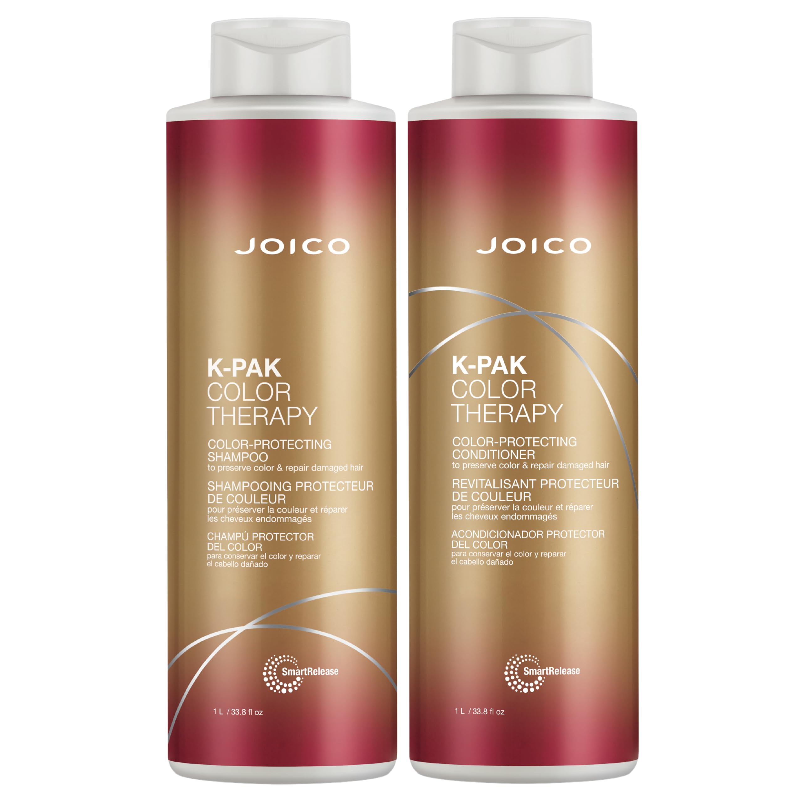 Joico K-Pak Color Therapy Shampoo & Conditioner Liter Duo by Joico