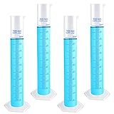 Akamino 4 Packs 500ml Plastic Graduated
