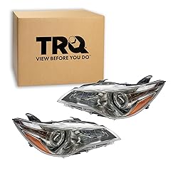 TRQ 2 Piece Headlight Assembly Set Driver