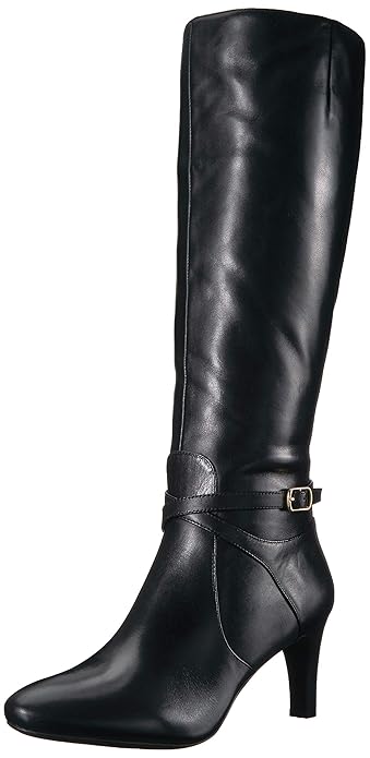 ralph lauren black riding boots