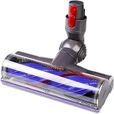 Upgrade V8 Anti-Tangle Replacement Head Compatible with Dyson V8 V10 V11V15 | Upgrade Vacuum Head, 43 Anti-Tangle Vanes, for Thin Carpet and Hard Floor, Quick Release, 9.84 IN