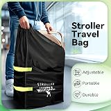 Guiseapue Stroller Bag for Airplane Large Capacity Pram Travel Bag view 3