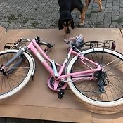 Vélo Ville Vintage Via Veneto - Cadre Aluminium 50cm Dame | Canellini