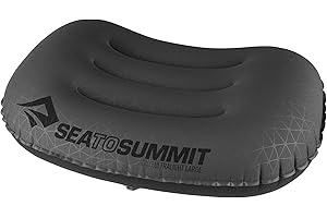 Sea to Summit Aeros Ultralight Inflatable Camping and Travel Pillow, Large (17.3 x 12.6) Grey