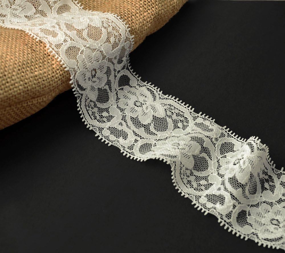 2 inch stretch lace trim sale outlet