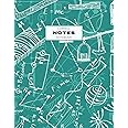 Cornell Notes Notebook: Note Taking with Graph Paper Quad Grid, Index ...