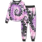 Topgal Soft Little/Big Girls Long Sleeve Crop Top & Joggers Fall Size 6-18
