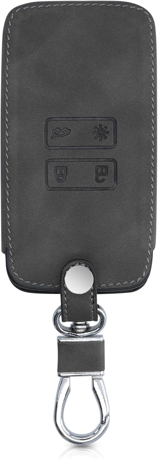 kwmobile Car Key Cover Compatible with Renault 4 Button Car Key Smart Key (only Keyless Go) - Image 4