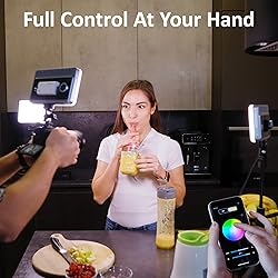 VILTROX RGB Led Panel Light, Smartphone Control