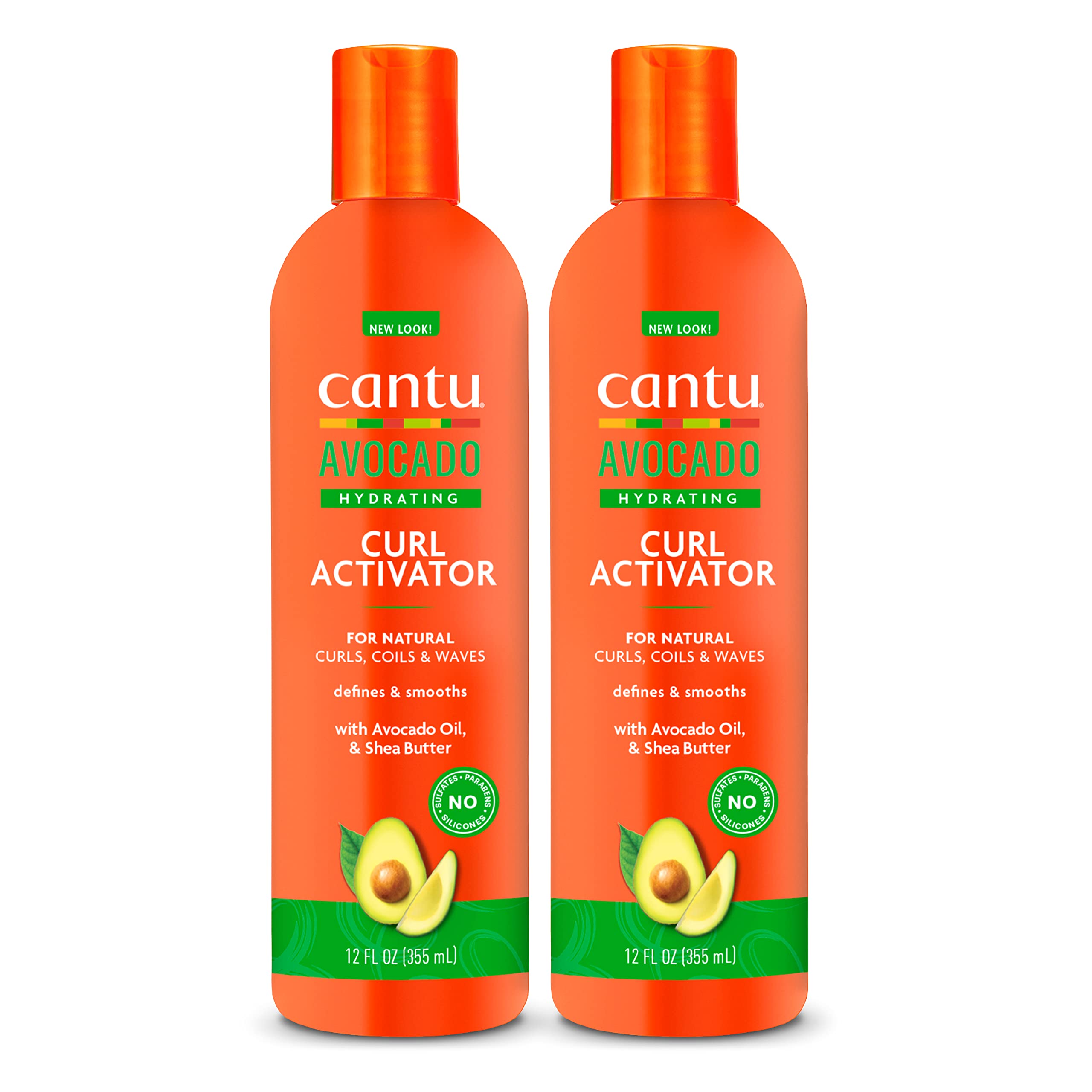 Cantu Avocado Hydrating Curl Activator Cream with Pure Shea Butter, 12 oz (Pack of 12) Image