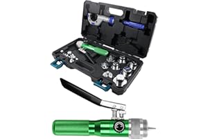 UTZIKO HVAC Hydraulic SWAGING tool kit for copper tubing Expanding 3/8 inch to 1 5/8 inch (Expander(3/8" ~1-5/8"))