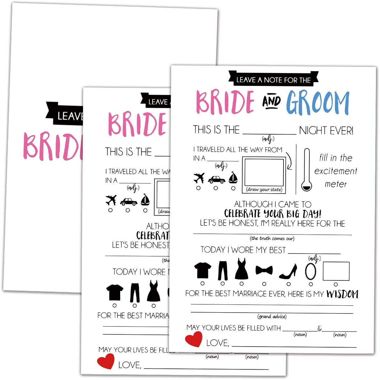 wedding mad libs